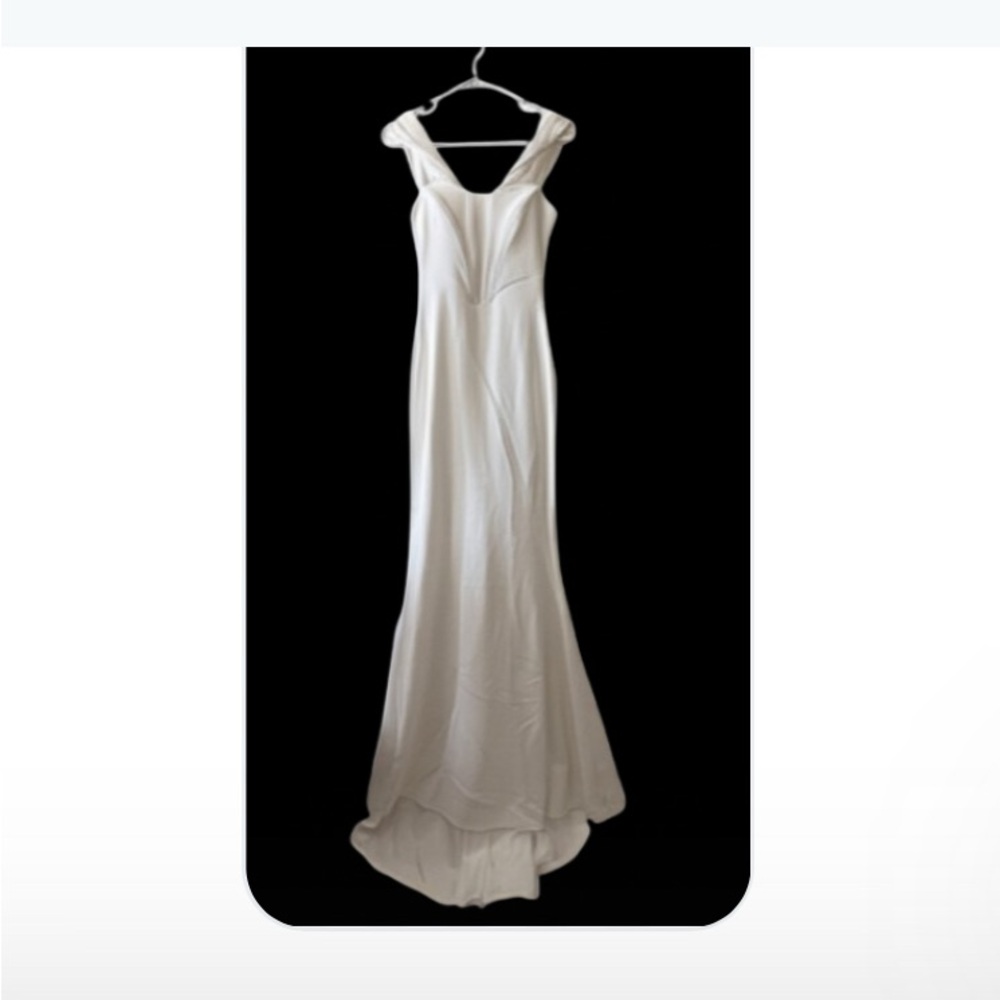 Elegant White Gown